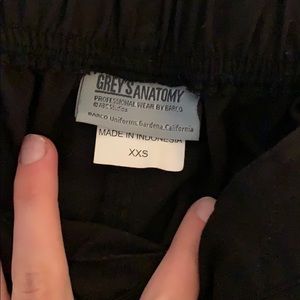 Black Grey’s Anatomy Scrub Pants